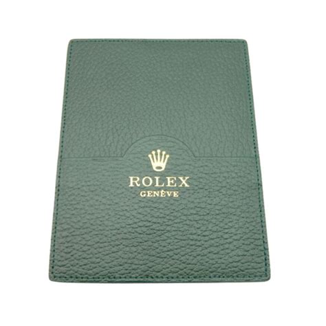 rolex porta garanzia 1014055|Rolex Code 101.40.55 Porta Garanzia Warranty Holder Wallet .